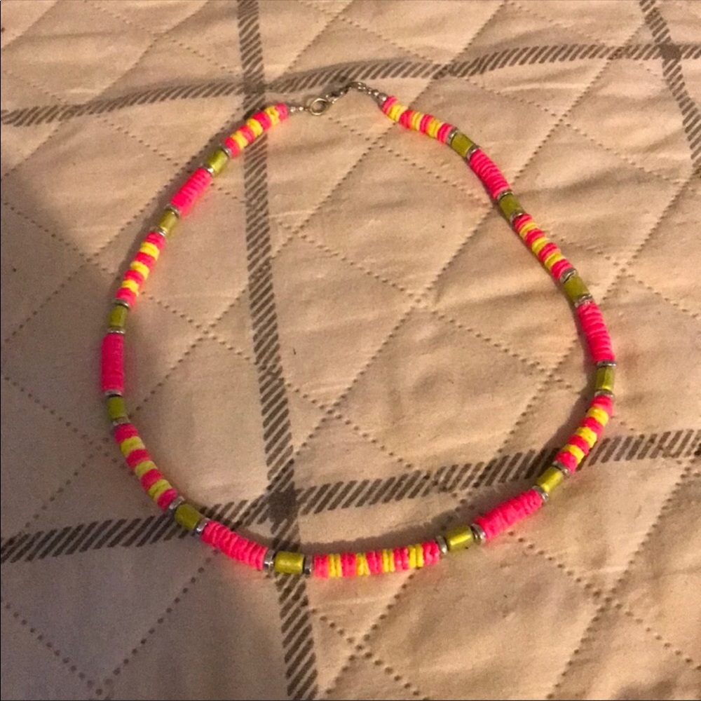 Necklace and bracelets and watches